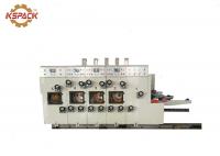 China Corrugated Cardboard Box Die Cutting Sotting Machine 7.5kw Power PLC Control factory