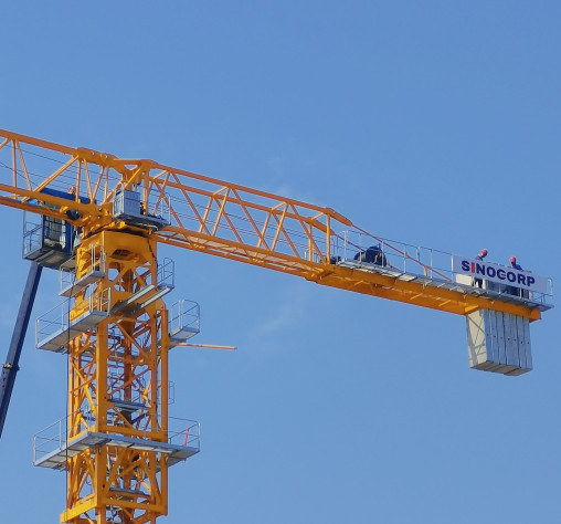 Quality Top Slewing Flat Top Tower Crane 12 Ton 16tonne for sale