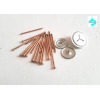 China Copper Plated Capacitor Discharge Weld Pins 3mm Dia 85mm Stud Welding Nails factory