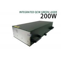 Quality Integrated 200W Green QCW Fiber Laser Single Mode Nanosecond for sale