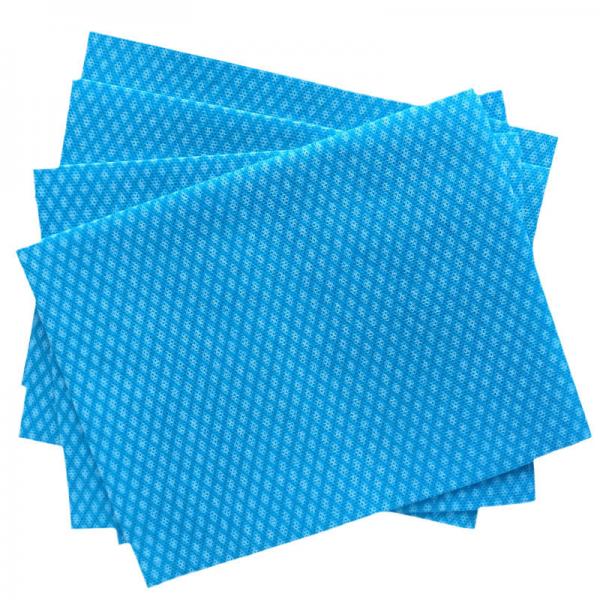 Quality Durable Soft Non Woven Spunlace , Breathable Viscose Cleaning Rags for sale