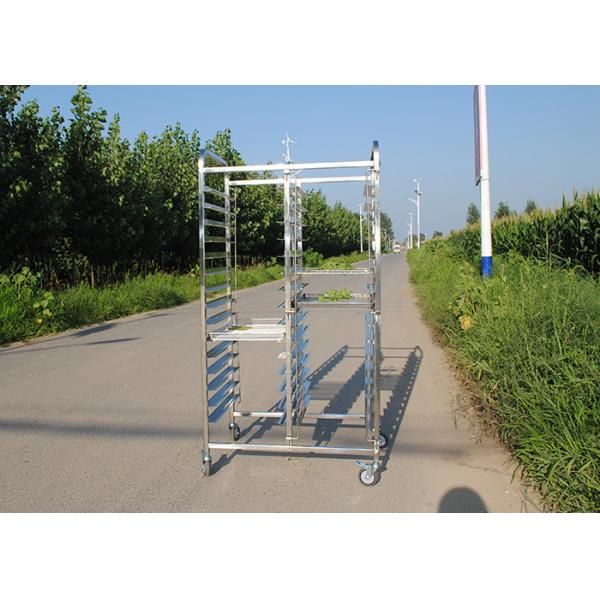 Quality 20 Layers Drying Flower Plant 1.2mm Stainless Steel Rack Trolley for sale