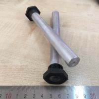 China ASTM B418-95 Water Heater Anode Rod , Complete Crusader Cast Engine Zinc Anodes factory