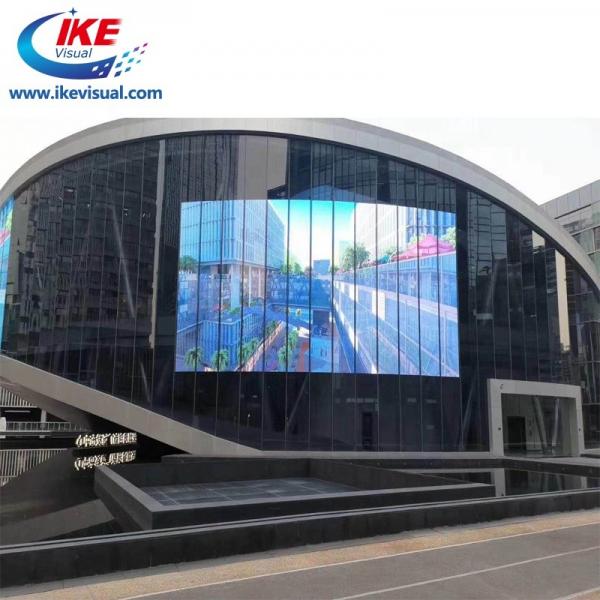 Quality Window Display Fixed LED Screen P5 Transparent Outdoor Energy Saving for sale