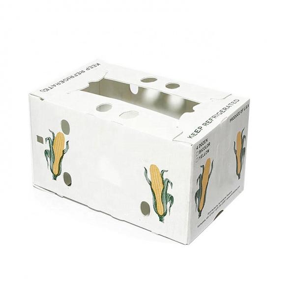Quality Customizable Vegetable Corrugated Boxes for Safe and Transportation for sale