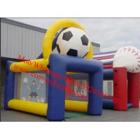 China World Cup Soccer Inflatable goal Inflatable Goal Kick Fantasy Inflatable Soccer Game Goal factory