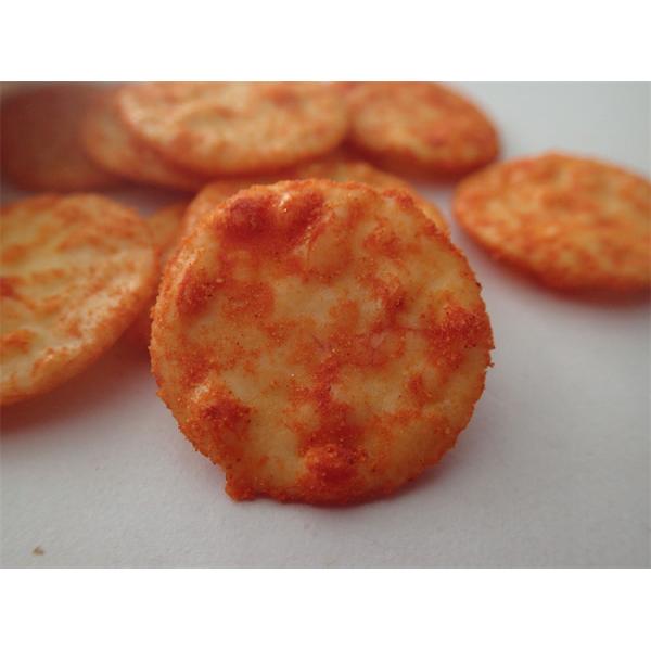 Quality Souvenir Salty Cheese Rice Cracker Corn Flour Healthy Grain Snacks for sale
