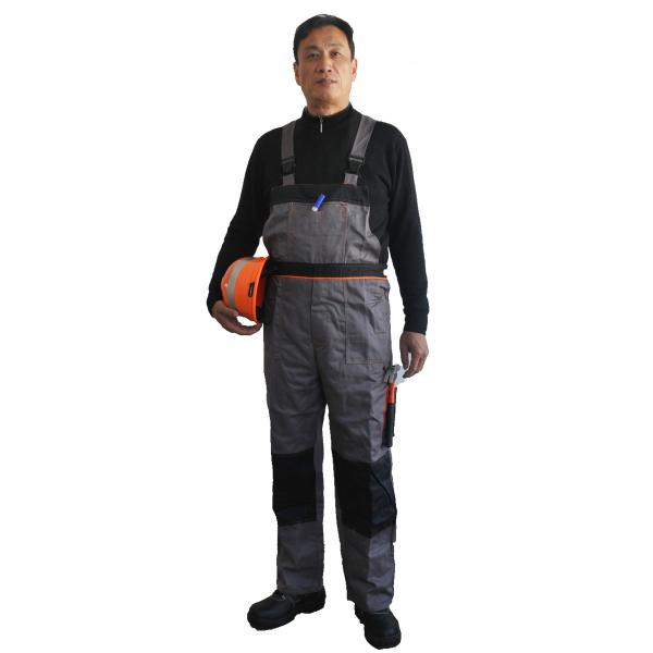 Quality Multi Functional Pockets Bib Work Pants And Brace Workwear Garment With Strong Stitching for sale