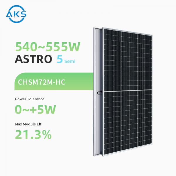 Quality Astronergy 5Semi 540w 545w 550w 555w Solar Panels Battery Photovoltaic Panels For Solar Farm System for sale