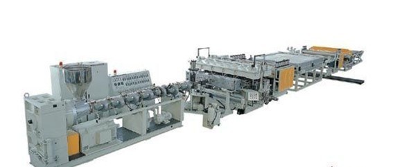 China Full Automatic Plastic Sheet Extrusion Line , Single Screw Extrusion Machine factory