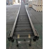 China Metal Mesh Chain Conveyor Flat Top For Biscuit Oven / Oven Conveyor Chain for sale