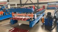 China PBR PBU Metal 0.3mm Roof Panel Roll Forming Machine factory