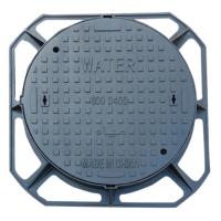 Quality Heavy Duty Telecom Manhole Cover EN124 D400 Ductile Iron 800mm for sale