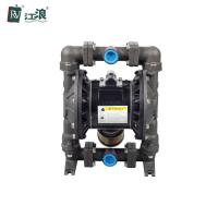 China 1'' Aluminum Alloy Air Operated Diaphragm Pump With Santoprene Membranes factory