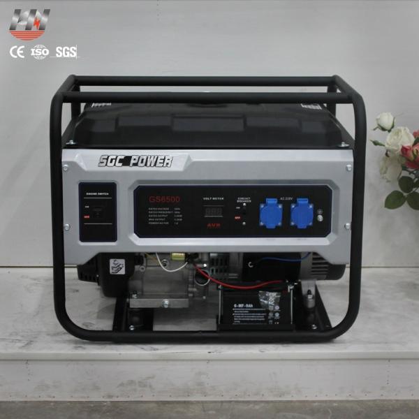 Quality Power Outage 5.5kW Single-Phase 380V 7 kW Electric Generador / 5000 Watts for sale