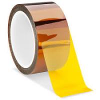 China 1mil Amber Polyimide Film Tape High Temperature Resistant for PCB Solder Mask factory
