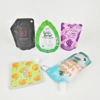 China Custom Logo Sauce Packaging Cosmetic Plastic Packaging Bag Spout Liquid Pouch factory