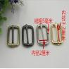 China Cheaper manufacturing good quality 32 mm gold iron bag adjustable belt buckles tri glide buckles factory