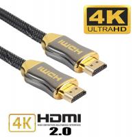 China High Speed 2.0 Golden Plated HDMI To HDMI Cable 1M 5M 15M 4K 60Hz for sale