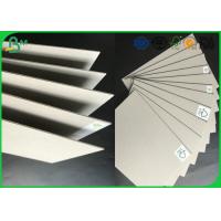 China Strong Stiffness Recycled Mixed Pulp 1.5mm - 2.5mm Laminated Grey Board For Folder Book Binding factory