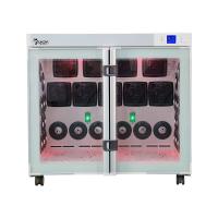 China 4 Blowers Pet Drying Box For Dog Grooming Cabinet Type Oxygen Therapy factory