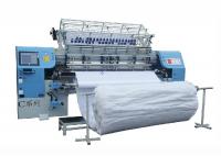China 12 Inches Industrial 3 Needle Bars Shuttle CNC Quilting Machine factory