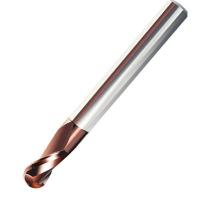 china High Hardness Steel 2 Flutes R2 Carbide Square End Mill Hrc65 SX