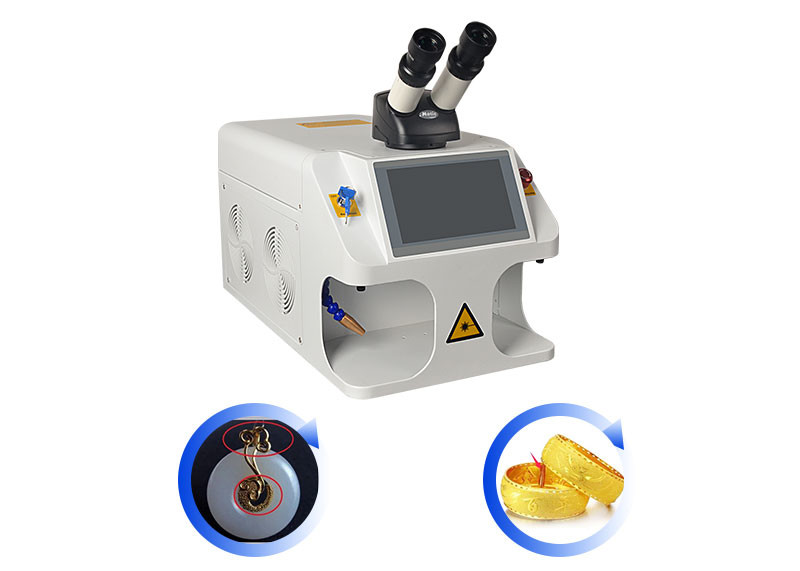 China Precise Jewelry Laser Welding Machine 8-CCD Monitor For Jewelry Repair factory
