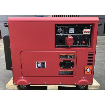 Quality Low Fuel Consumption Silent 7KW Single Cylinder Small Portable Generators for sale