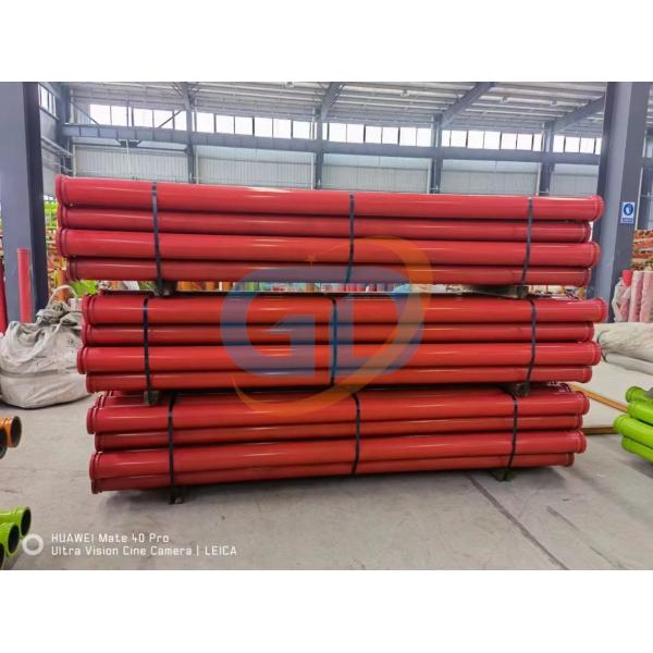 Quality 7.5mm Concrete Pump Delivery Pipe Twin Wall Putzmeister Schwing Cifa for sale