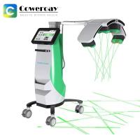 China Rotating Emerald Laser Body Slimming Machine 532nm Laser Fat Removal Machine factory