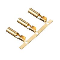 Quality 3.5mm Round Tube Tinned Copper Female Terminal Connectors for sale