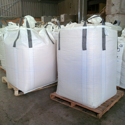 Quality Woven Super Sack FIBC Bulk Bags Flat Bottom White 2000kg For Corn Rice Flour for sale