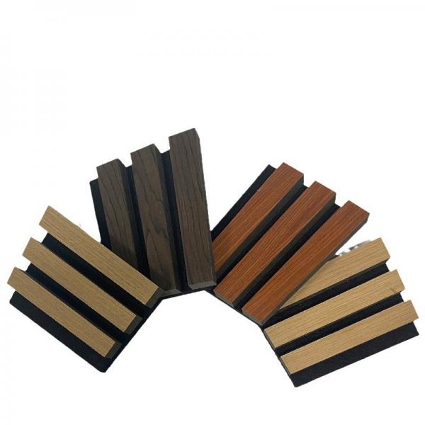 Quality Custom Fireproof Acoustic Insulation Panel Flexible Wood Veneer Solid Wood Slat for sale