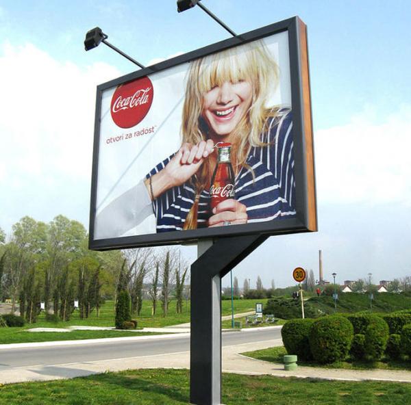 1R1G1B Advertising Outdoor LED Display 5V / 60A 3D LED Screen 1