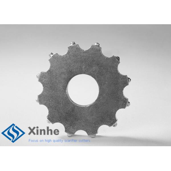 Quality Scarifier Drum Parts Carbide Tipped Milling Cutters , Metal Cutter 12 Point for sale
