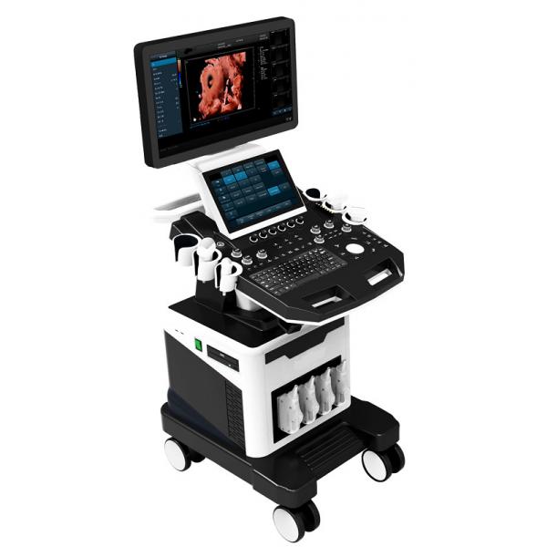 Quality 3D 4D 5D Color Doppler Ultrasound Trolley Ultrasound Scanner For OB GYN for sale