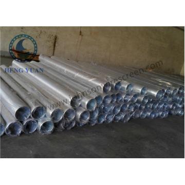 Quality Low Carbon Steel Water Well Pipe , Well Casing Screen 1.0 Mm Slot Size for sale