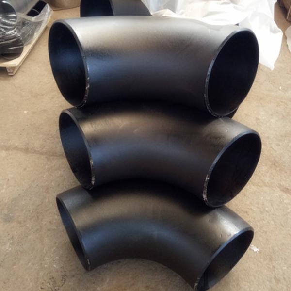 Quality SR Pipe Weld Elbows , DIN2506 ST37-2 Sch 80 90 Degree Elbow for sale
