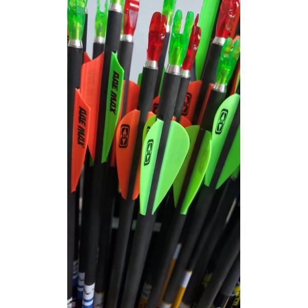 Quality Wholesale 4mm 5mm 6mm Carbon Arrows For Hunting, Long Distance ,Indoor,3d Target for sale