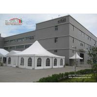 China 10x10m White Color Pagoda Garden Canopy Tent With Church Window , Garden Pagoda Tent factory
