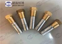 China ASTM B418-95 Water Heater Anode Rod Complete Zinc Pencil Anode For Marine Engine factory