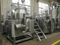 China Cocoa Powder High Shear Mixer Granulator Wet Granulation Machine No Dead Angle factory