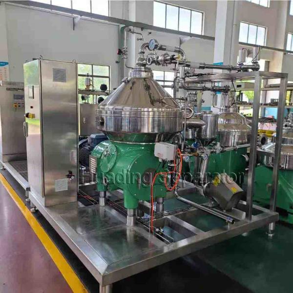 Quality 500L/H Centrifugal Filter Separator Oil Water Separator for sale