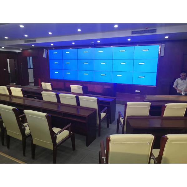 Quality High Brightness LCD Video Display Thin Bezel Tv 49 55 Inch 3W For Video Wall for sale