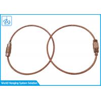 China Aircraft Cable Key Ring factory