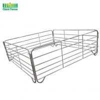 China 6-8ft Width Hot Dip Galvanized Farm Fence Metal Iron Steel factory