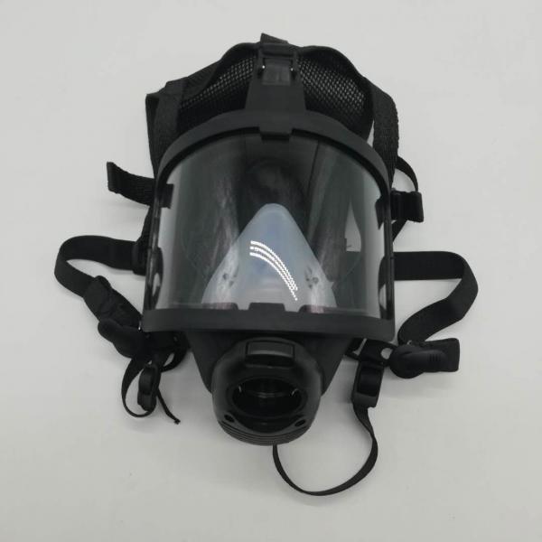 Quality Respirator Full Face Mask Breathing Apparatus Parts Sillcone PC Lens For Fire for sale