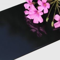 Quality Antibacterial 5mm Black Mirror Aluminum Composite Panel for sale