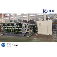 China 220V Waste Compacting Scrap Baler Machine Customized Size PLC Control 140 Ton factory